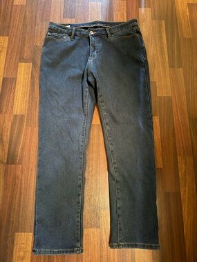 Women’s Weatherproof Vintage Jeans Slim Straight Leg Fleece Lined Jeans W12 L30